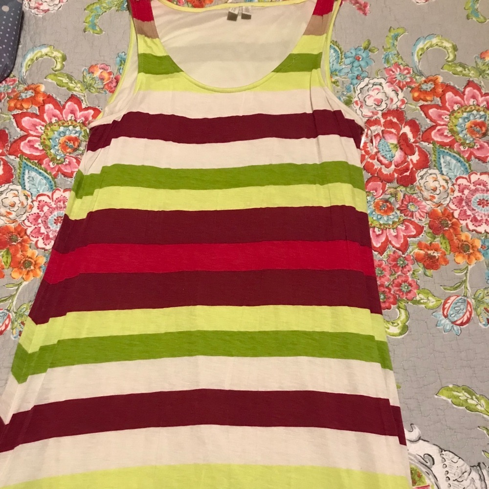 Stripe Maxi dress